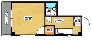 宇品コーポ【5階】の間取り