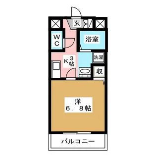 レクエルド【2階】の間取り