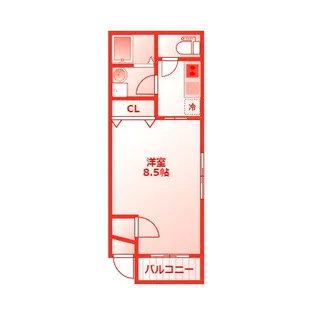 ソレイユ・Y【3階】の間取り