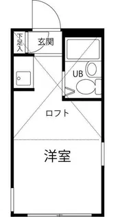 下北沢フラット【1階】の間取り