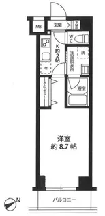 ネクストワン上板【3階】の間取り