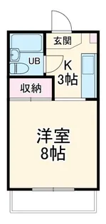 コットン・フィールドA【1階】の間取り