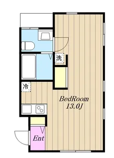 神奈川県厚木市田村町【マンション】の間取り