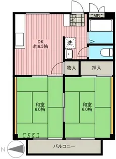 メゾンド・フジ【3階】の間取り