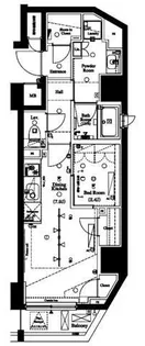 東京都渋谷区代々木4【マンション】の間取り