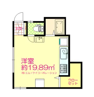 アトリアコートII【1階】の間取り