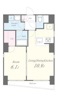 Ferio経堂【3階】の間取り