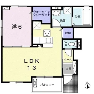 神奈川県綾瀬市深谷南4【アパート】の間取り