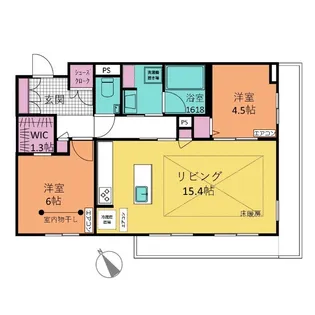 AZU【1階】の間取り