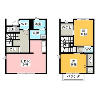 静岡県駿東郡清水町徳倉【一戸建】の間取り