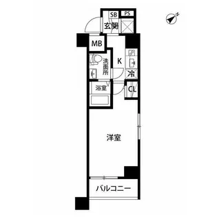 ヴォーガコルテ世田谷代田【3階】の間取り