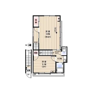豊洋荘【2階】の間取り