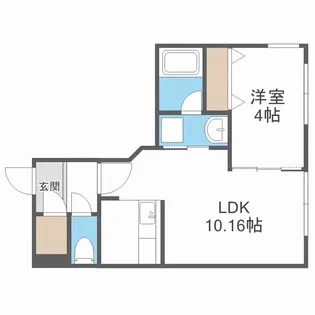 北海道札幌市西区琴似二条5【マンション】の間取り