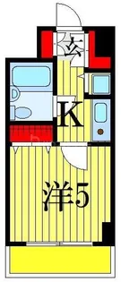 ユーコート東船橋【2階】の間取り