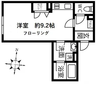 埼玉県さいたま市浦和区常盤5【アパート】の間取り