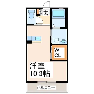 西原一番館【2階】の間取り