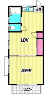 東京都中野区丸山1【アパート】の間取り