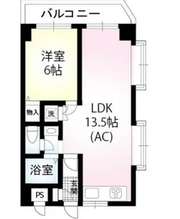 エスポワール東和第二【1階】の間取り