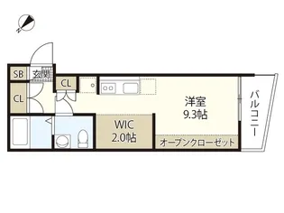 プリマヴェーラ大野Annex【3階】の間取り