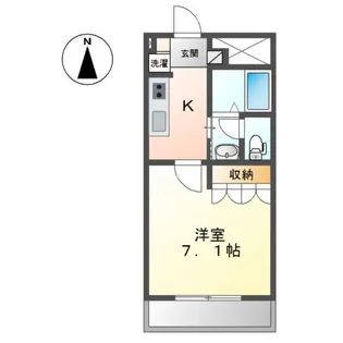 エーデルハイム【1階】の間取り