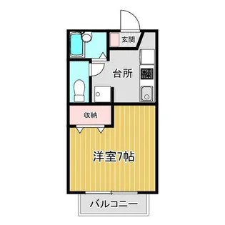 シャルム服部【2階】の間取り