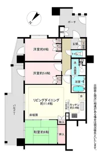 スプランドゥール新狭山【11階】の間取り