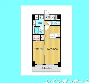 ルーチェV【7階】の間取り