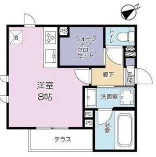 グランディール【1階】の間取り