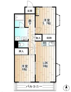 宇都宮昭和ビルII【2階】の間取り