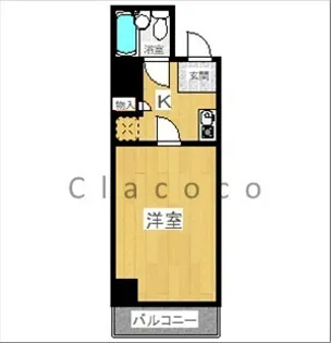 ランドパレス宇都宮平成通り【7階】の間取り