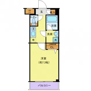 クレヴィスタ柴又【2階】の間取り