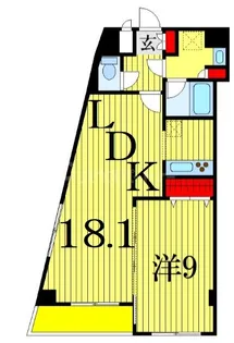 ユナイテッドグロー堀切菖蒲園【4階】の間取り