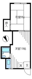 プラムマンション【3階】の間取り