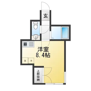 ルーチェ西高島平【1階】の間取り