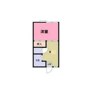 フォーブル谷上A棟【1階】の間取り