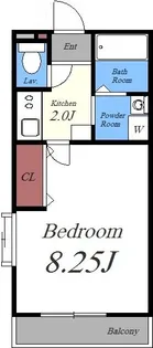 シャモニー【1階】の間取り