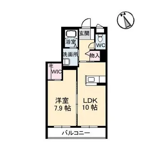 アンジュ【2階】の間取り
