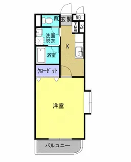 マチェール【2階】の間取り