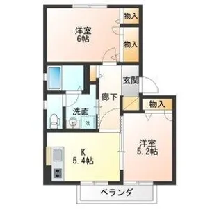 アマービリスB【1階】の間取り