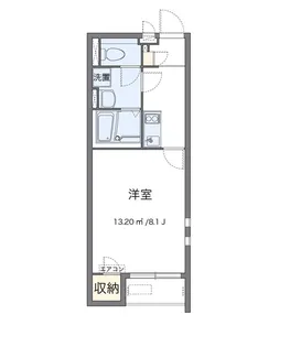 クレイノ伊料北【1階】の間取り