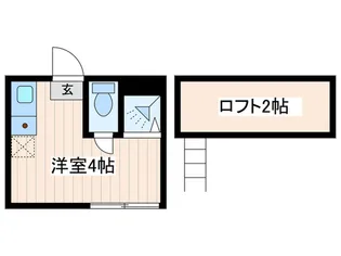 フェリスマーチ【1階】の間取り