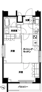 ルーブル北嶺町【5階】の間取り