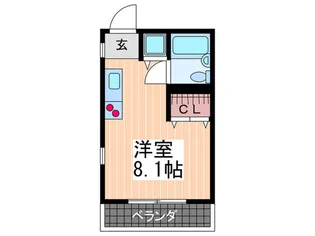 第5中本ビル【1階】の間取り