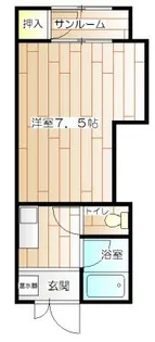 ラフォーレ扇【2階】の間取り