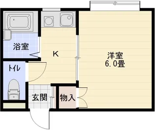 ECP高井田I【2階】の間取り