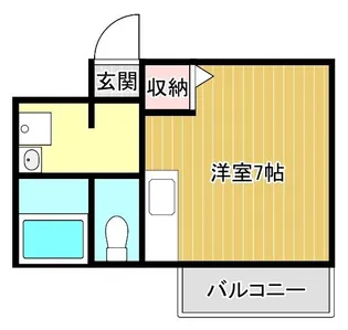 メゾン・ド・ライズ【3階】の間取り