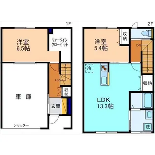 garace有松【1階】の間取り