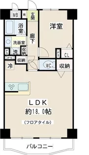 ヴェルドゥミール【2階】の間取り