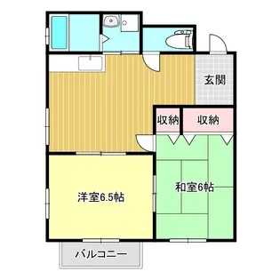 エキスパートIII【2階】の間取り