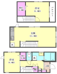 メゾンエールの間取り